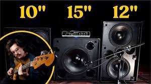 10 vs 15 vs 12: Does Bass Speaker Size Really Matter