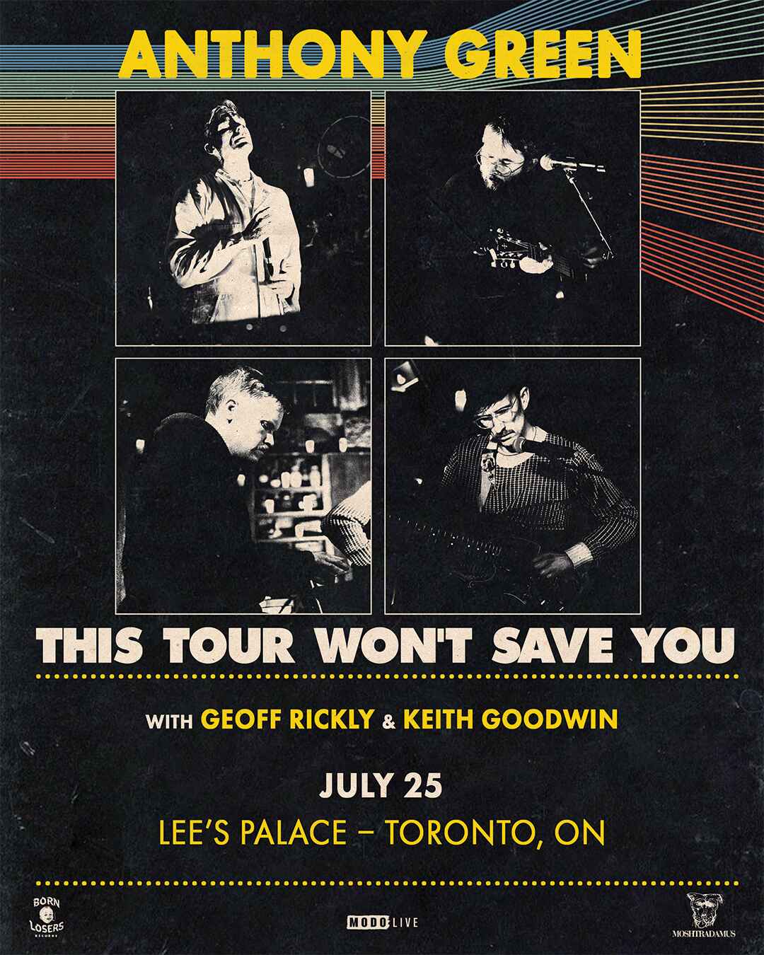 Anthony Green w/ Geoff Rickly &amp; Keith Goodwin